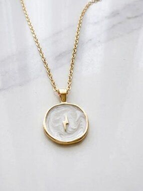 Ladies Lighting Bolt Necklace